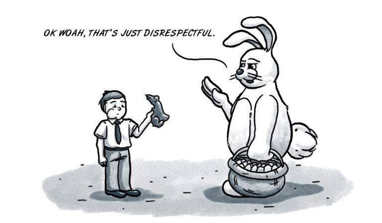 While weird, bunny ears still healthier than Peeps
