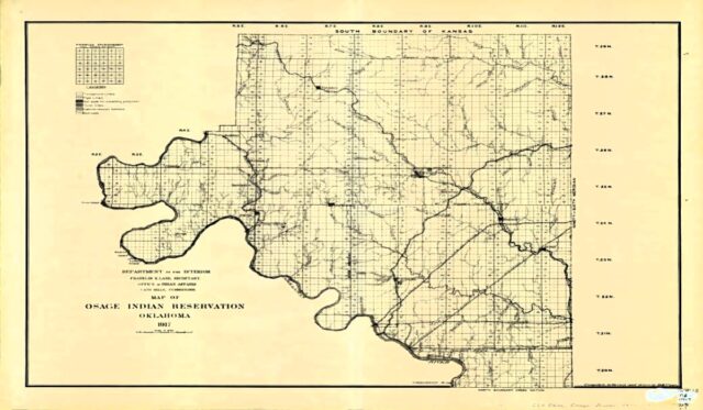 Osage Reservation disestablished