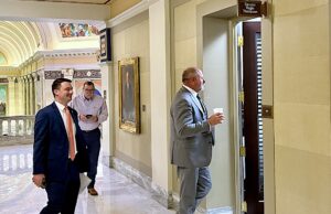 With a half-dozen bumps left on budget deal boulevard, Treat talks Stitt beef, makes Wallace laugh Treat Stitt beef, budget deal negotiations