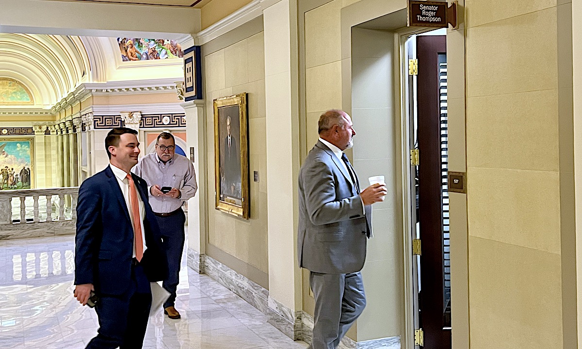 With a half-dozen bumps left on budget deal boulevard, Treat talks Stitt beef, makes Wallace laugh