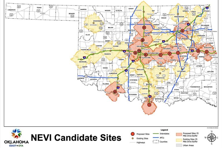 High-speed EV charging stations to reduce ‘range anxiety’ on Oklahoma interstates