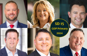 Cheat sheet: 6 Republicans seek open Senate District 15 The six Republican candidates running for the Senate District 15 seat.
