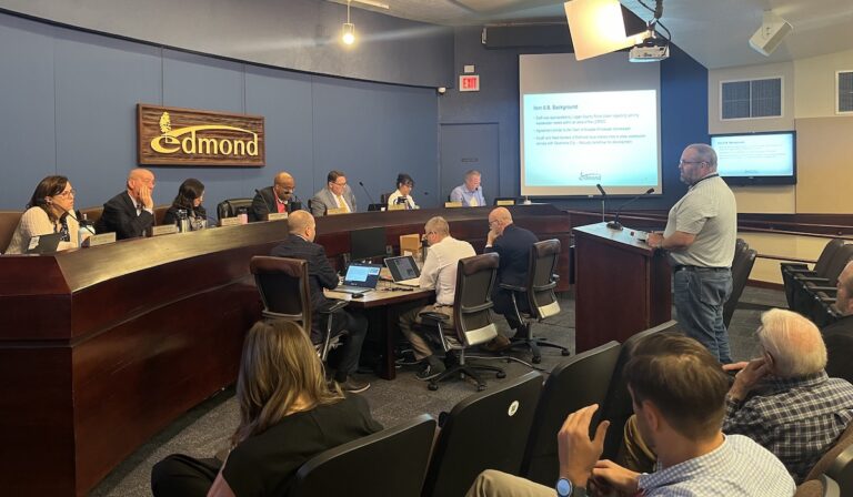 Edmond Council denies Logan County wastewater agreement, advances Pelican Bay renovations