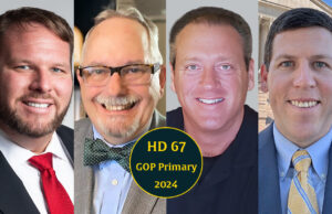 Cheat sheet: 4 Republicans seek open House District 67 House District 67