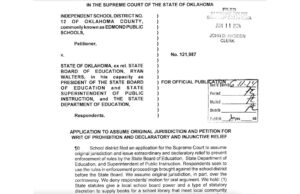 Supreme Court: Walters’ OSDE library rule invalid, school districts hold local control OSDE library rule