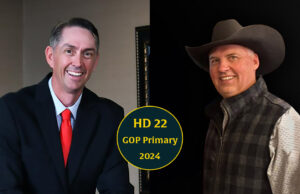 House District 22: Republican candidates for farmers, leery of feds 2024 Republican candidates Ryan Eaves and Troy Golden for House District 22.