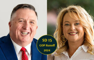 SD 15 runoff: Robert Keyes, Lisa Standridge quip about ‘suspenders’ and ‘cheap lawn chair’ in tense debate SD 15 runoff