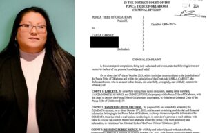 Amid election delays, Ponca Tribe announces charges against candidate Carla Carney Carla Carney