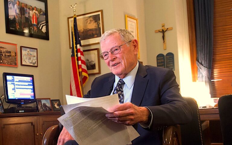 After stroke, former Sen. Jim Inhofe dies at 89