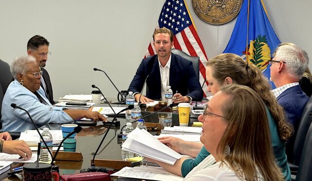 legislators observing executive session