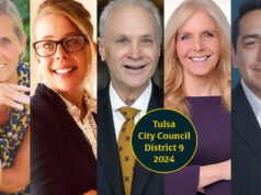 Cheat sheet: Five seek Tulsa City Council District 9 seat Tulsa City Council District 9