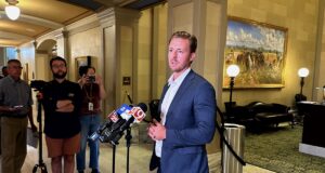 Pointing to 2026 governor’s race, Ryan Walters accuses Charles McCall of ‘clear political attack’ Ryan Walters press conference accuses Charles McCall
