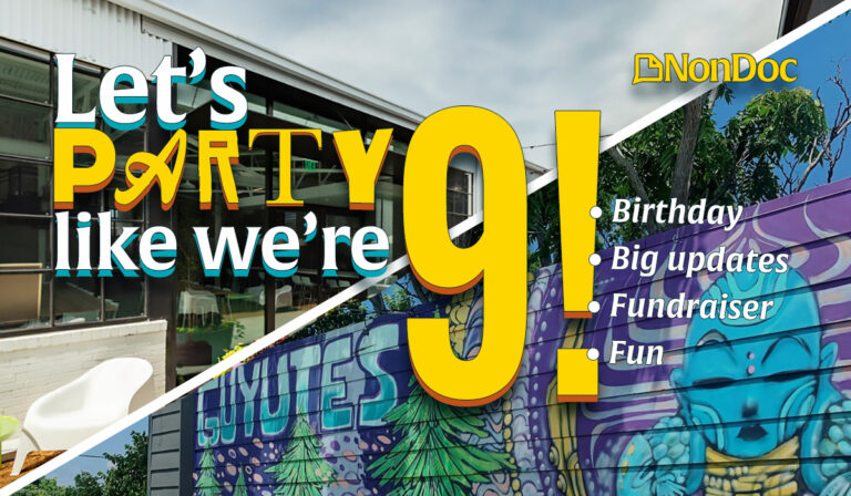 Donate to celebrate NonDoc’s 9th birthday at Tulsa, OKC happy hours
