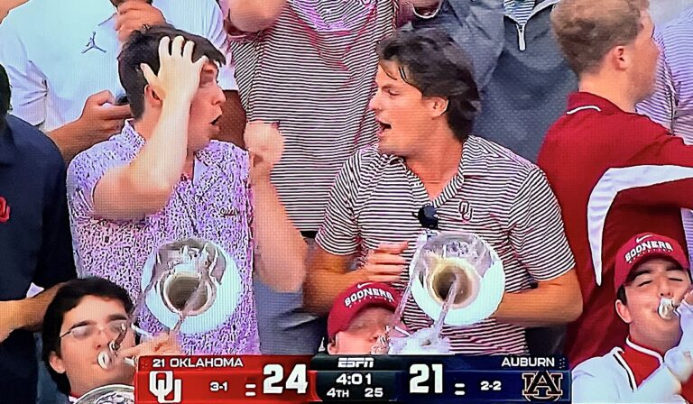 Hangover Highlights: Sooner magic stuns Auburn, Cowboys cursed by butt burrito