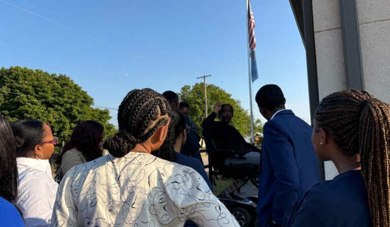 Langston students look to mend strained relationship with historically Black town
