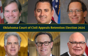 Oklahoma Court of Civil Appeals retention election: 6 judges on Nov. 5 ballot