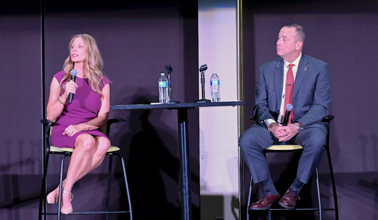 Brewer, Hines talk Ryan Walters, abortion, housing and taxes in Senate District 47 debate