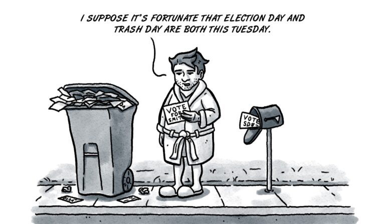 Garbage politics: Almost done with mailer madness