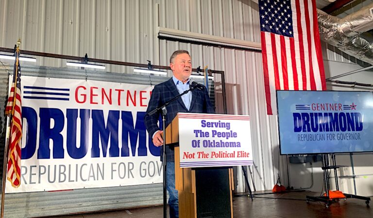 Endorsed by Oklahoma FOP, Gentner Drummond running for governor in 2026