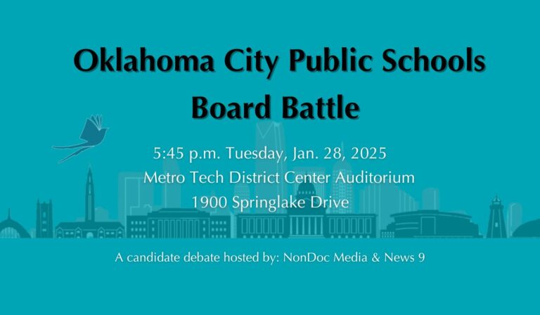 OKCPS Board chairperson debate set for Jan. 28