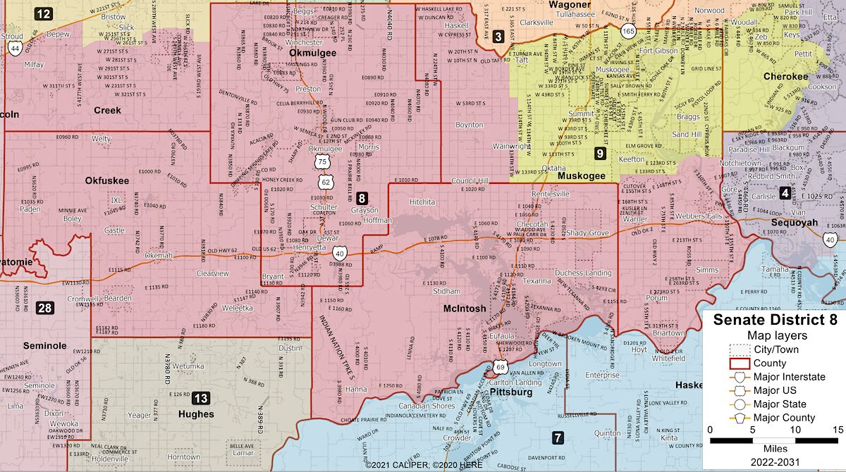Oklahoma Senate District 8 candidates