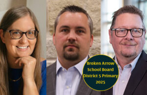 Cheat sheet: 2 challengers face Zone 5 incumbent on Broken Arrow Public Schools board Broken Arrow School Board