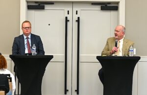 Edmond mayor debate: Candidates clash on policing, support mental health response teams Edmond mayora debate