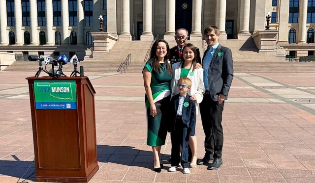 Cyndi Munson announces gubernatorial campaign Oklahoma