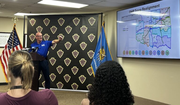 Tipton defends OHP plan to redirect troopers from metros to rural areas