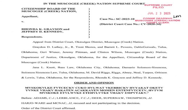 Muscogee Freedmen