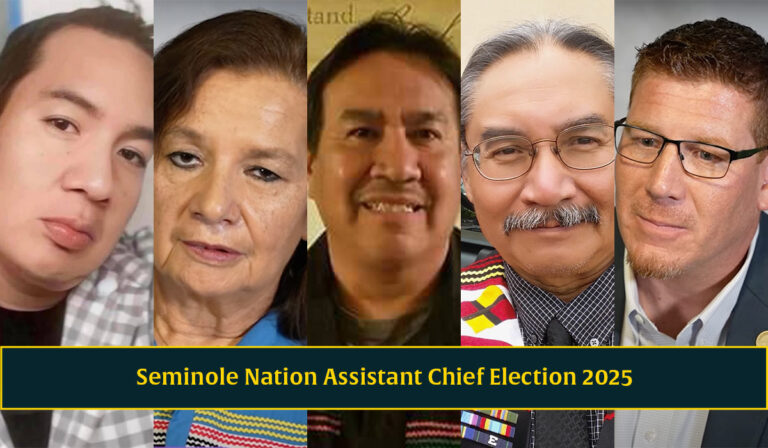 Cheat sheet: Seminole Nation Assistant Chief Brian Thomas Palmer faces 4 challengers