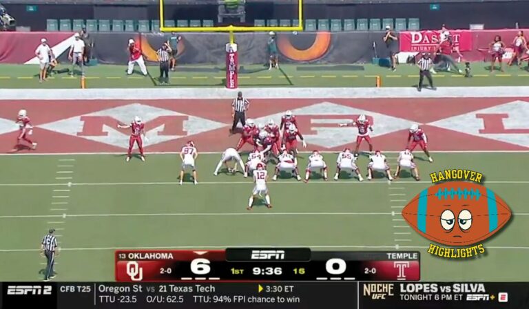 HH: OU goes 3-0, bad kicks lick Notre Dame, Tennessee