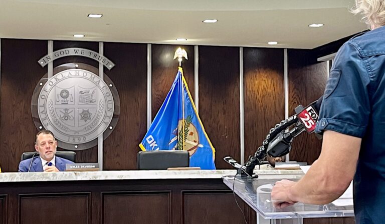 With OKCPD investigating, Myles Davidson relinquishes chairmanship, rebuffs calls to resign