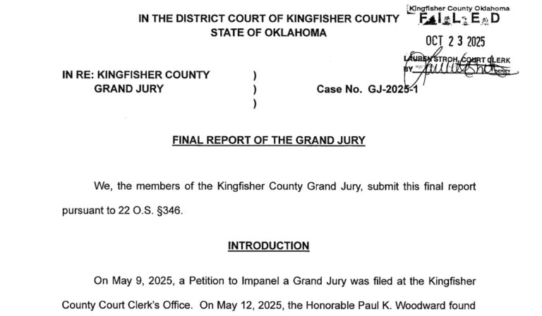 Kingfisher grand jury: Video evidence, testimony corroborate self-defense claim in 2020 shooting