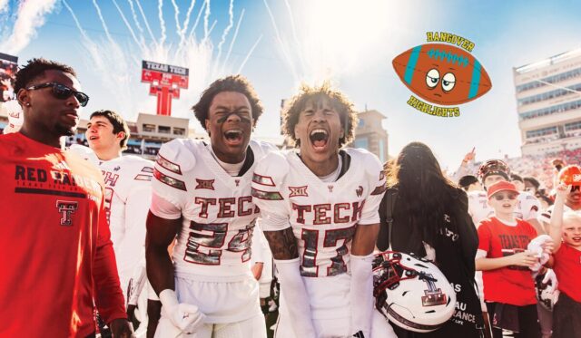 HH Texas Tech 11-9-25 Early College Football Playoff rankings