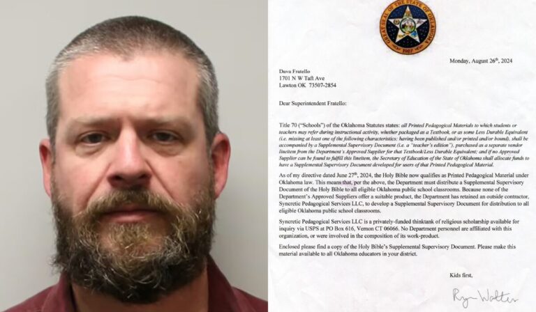 Massachusetts man indicted for sending letter impersonating Ryan Walters