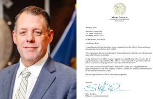 Embattled Oklahoma County Commissioner Myles Davidson resigns Myles Davidson resigns