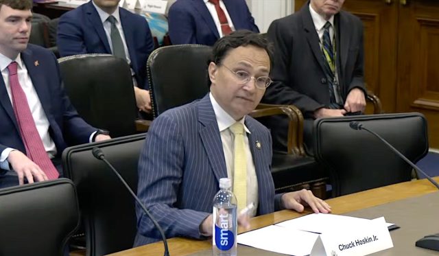Hoskin Congress 3-17-26 Cherokee Nation Principal Chief Chuck Hoskin Jr.