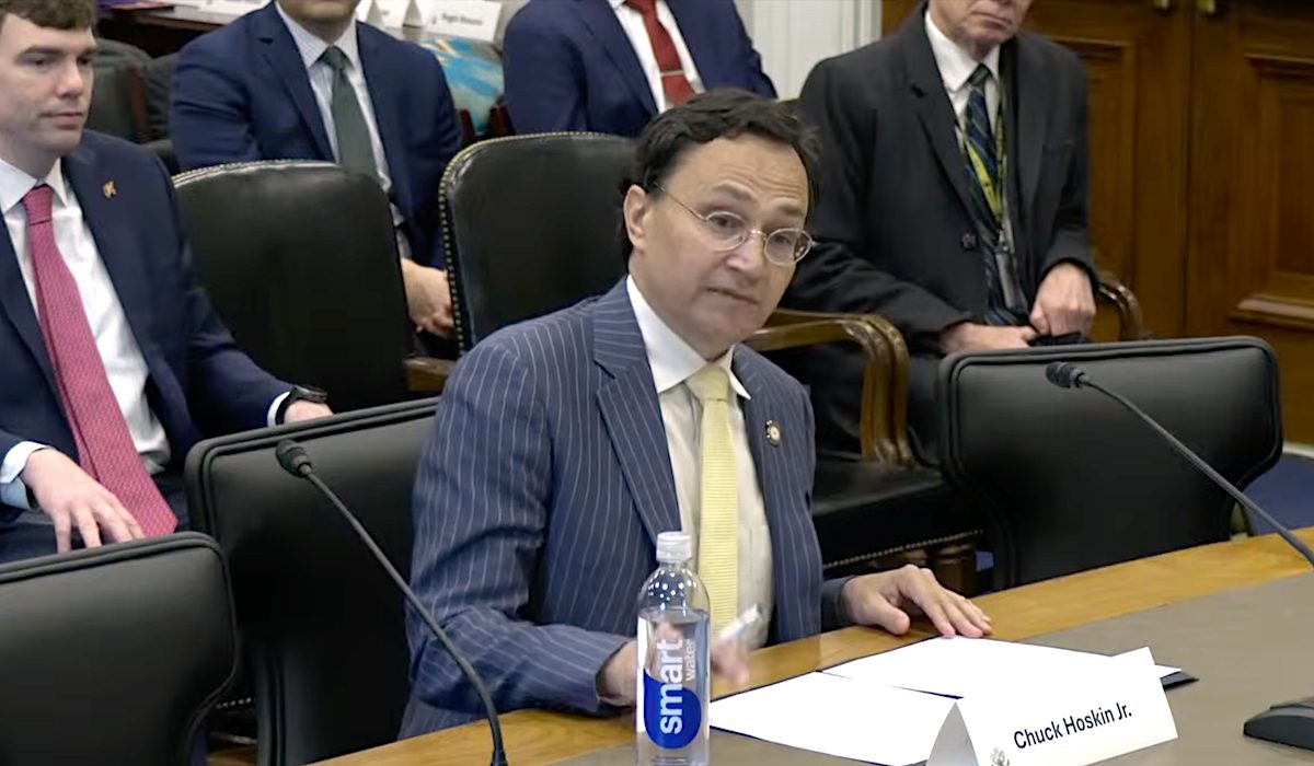 Cherokee Nation Principal Chief Chuck Hoskin Jr.