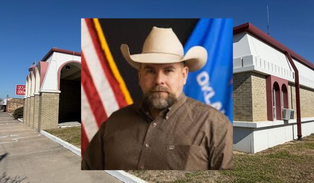 Coal County Courthouse and Jason Smith 4-8-26 Coal County Sheriff
